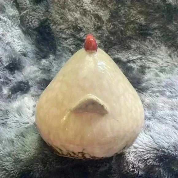 Vintage Decorative Art Ceramic
Chicken  Hen Figurine Glazed - Picture 4 of 13